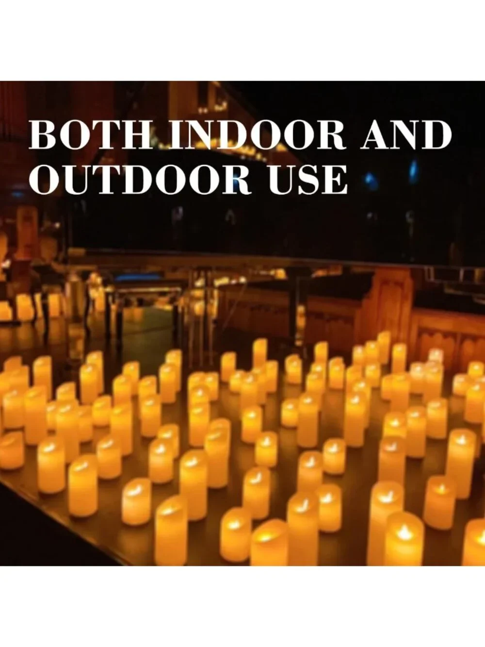 72-Pack Remote Control LED Flameless Candles - Ideal for Home Decor & Events
